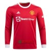 Oficiální Fotbalový Dres s Dlouhý Rukáv Manchester United Domácí 2021-22 pro Muži